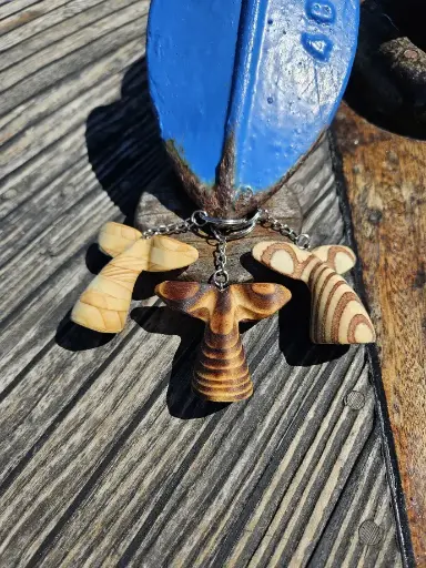  Lot de 3 Porte-Clefs Baleines